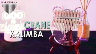 CRANE KALIMBA | New acrylic Kalimba from Kalimbera! | flash review and unboxing
