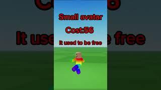 Making a super small avatar roblox outfit idea!#shorts #trending #gaming #roblox