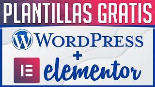 GRATIS - Descargar Plantillas WordPress + Elementor 100% Gratis  Dostin Hurtado