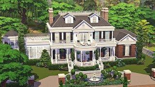 Colonial Estate || The Sims 4 Family Home: Speed Build Part 1