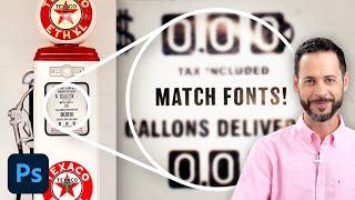 How to Match Fonts from Images in Photoshop