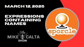 Sporcle: Expressions Containing Names | The Mike Calta Show