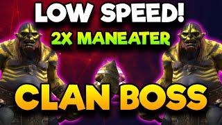 DOUBLE MANEATER - LOW SPEEDS - ALL DIFFICULTIES! | RAID SHADOW LEGENDS