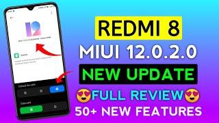 Redmi 8 MIUI 12.0.2.0 New Update Full Review | Redmi 8 New Update Features