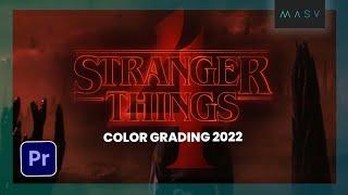 STRANGER THINGS Color Grading | Recreate Season 4 Looks in Premiere 