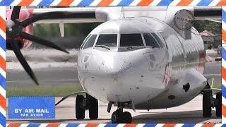 Apocalypse Now movie soundtrack - Ride of the Valkyries - ATR 72-500 lands at Koh Samui Airport