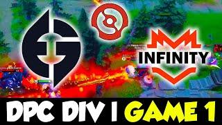 EG vs Infinity - DPC SA Tour3 : Div 1 - Dota 2 Highlights