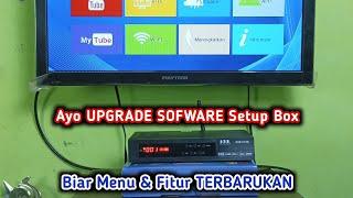 MUDAH! Cara Upgrade Software Setup Box Siaran Tv Digital