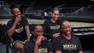 Seattle Storm "Core 4" Interview: Skylar Diggins-Smith, Jewell Loyd, Nneka Ogwumike, Ezi Magbegor