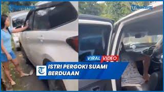 Gak Bahaya Ta, Viral Istri Pergoki Suami Berduaan Sama Wanita Lain di Mobil Posisi Jok Berbaring