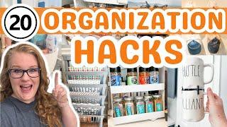  Clever ORGANIZATION HACKS that will change your life! Hacks for all over your house! 