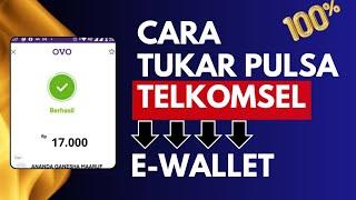 CARA MENGUBAH PULSA TELKOMSEL MENJADI SALDO E-WALLET OVO‼️‼️100% WORKK