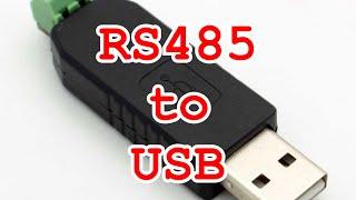 วิธีแปลง USB to RS485