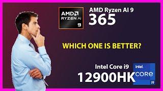 AMD Ryzen AI 9 365 vs INTEL Core i9 12900HK Technical Comparison