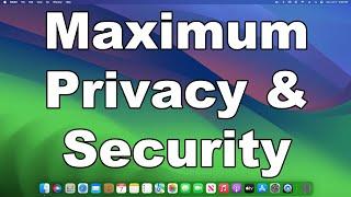 Change These Settings To Maximize Privacy & Security In macOS | A Quick & Easy Guide