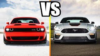 2020 Dodge Challenger Super Stock VS 2021 Ford Mustang Mach 1