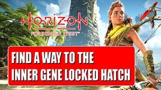 Horizon Forbidden West | Find a Way to the Inner Gene Locked Hatch