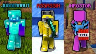 Minecraft Manhunt, But Hunters Have Roles