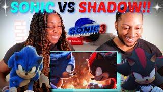 "Sonic the Hedgehog 3" Official Trailer REACTION!!!