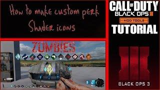 How To Make Custom Perk Shader Icons In photoshop(BO3 Mod Tools)Tutorial #16