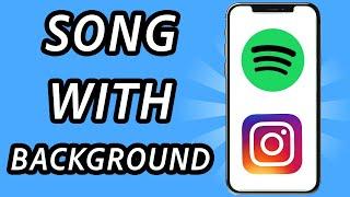 How to share Spotify song on Instagram Story with background video (FULL GUIDE)