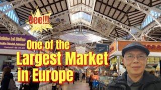 Mercado Central or Central Market, Valencia, Spain|One of the Largest Market in Europe