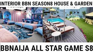 BBN SEASON 8 GARDEN, BEDROOMS, LIVING ROOM, KITCHEN, ARENA. BIG BROTHER NAIJA SEASON 8