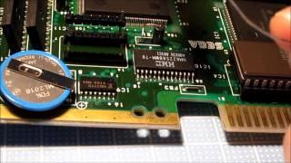 SEGA MEGA-CD Model 1 Circuit Repair - SRAM installation (2 of 2)