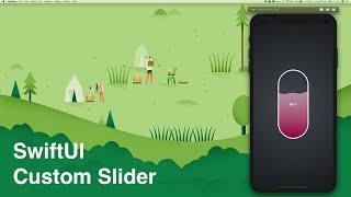 SwiftUI 2.0 Custom Water slider