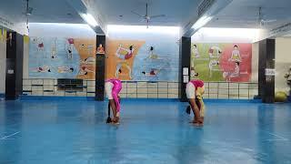 asmita league -2024  | rhythmic pair | tanisha.s and hemamalini.s