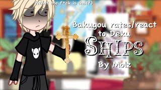 Bakugou rates/react to Deku ships | BkDk | Mha/bnha | my AU | Gacha Club