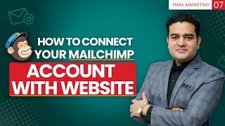 How to Connect MailChimp to My Website | How to Integrate MailChimp with Wordpress | #mailchimp