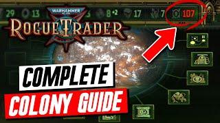 WH 40K Rogue Trader Colony Development Profit Factor, Reputation, Resources, Contracts Economy Guide