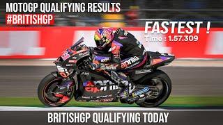 MotoGP Qualifying Results | BritishGP | British MotoGP Qualifying Results