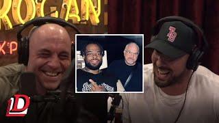 Joe Rogan and Brendan Schaub on David Lucas: 'He's one of the best guys ever at roasting.'