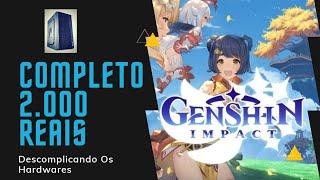 PC GAMER MARAVILHOSO PRA JOGAR GENSHIN IMPACT O NOVO JOGO!!!