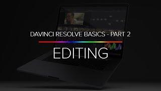 Learn Davinci Resolve 14 Basics - Part 2 (Editing, Cutting Clips, And Timelines)