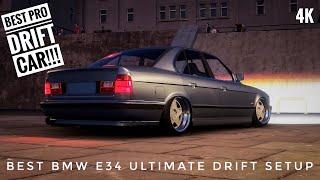 BEST Bandit Ultimate Drift Setup (BMW E34) | THE MOST SLEPT ON CAR in CarX Drift Racing