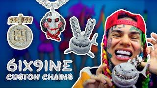 6IX9INE CUSTOM CHAINS [JEWELRY OF CELEBRITIES]