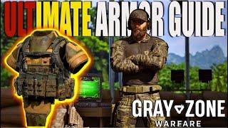 ULTIMATE Armor Guide for Gray Zone Warfare
