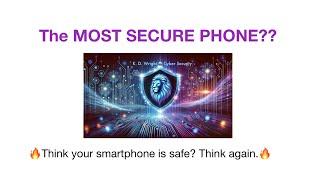 The MOST SECURE PHONE?? #cybersecurity #internet