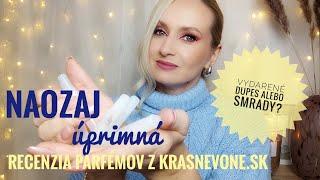 ÚPRIMNÁ recenzia parfémov z krasnevone.sk - vydarené dupes alebo smrady?