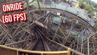 Europa Park - Wodan – Timburcoaster (Wooden Roller Coaster) - Onride [Front Row POV / 60 fps]