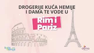 8. Mart u svijetu ljepote: Drogerije Kuća Hemije i Dama vode te u Pariz i Rim!