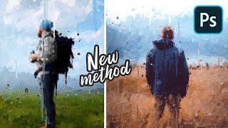 Photo to Oil Painting Effect (Without Drawing Skills) - Photoshop Tutorial