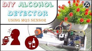 DIY Alcohol Detector | MQ3 sensor | Arduino UNO