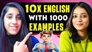 10x English With 1000 Examples   || Improve English Speaking Skills @GayatrisEnglishHub #english