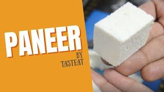 PANEER | COTTAGE CHEESE | NO Vinegar - NO Lime | quick & easy recipe | Tasteat