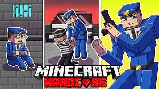 I Survived 100 DAYS as a POLICE OFFICER in HARDCORE Minecraft!