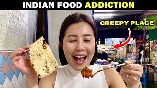 My Foreigner Wife is ADDICTED to Indian Food - indian food reaction